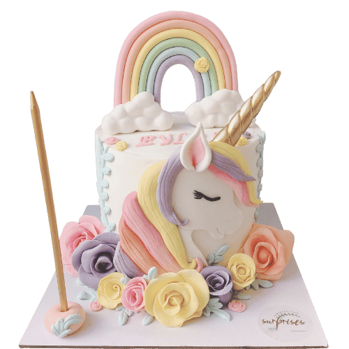 Unicorn Pastası | Süpriz Butik Pasta, Kişiye Özel Pasta Tasarımı - Antalya